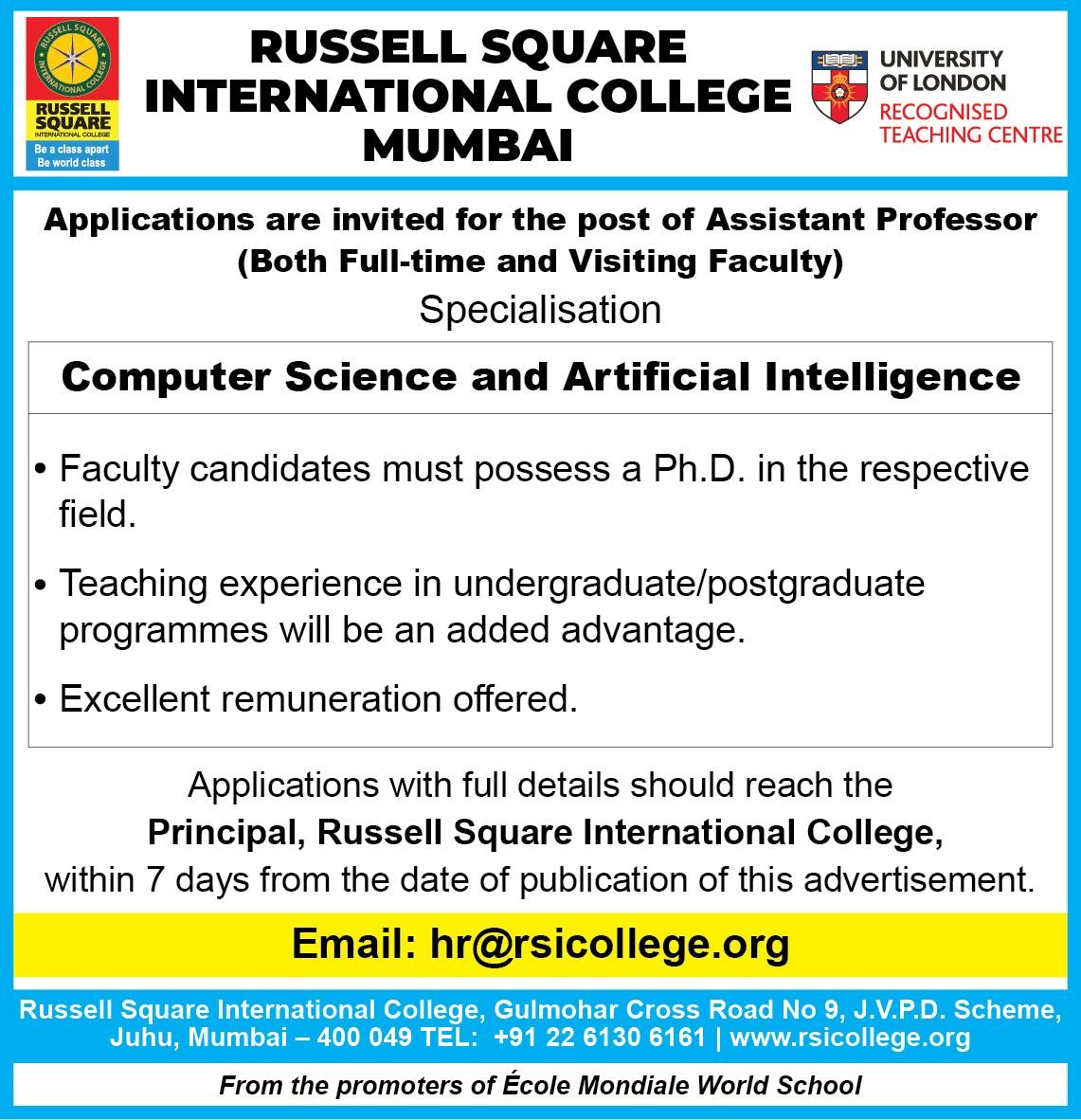 Job Notification