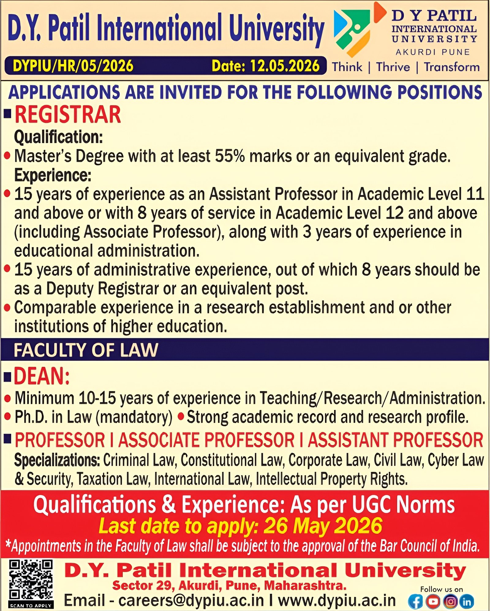 Job Notification