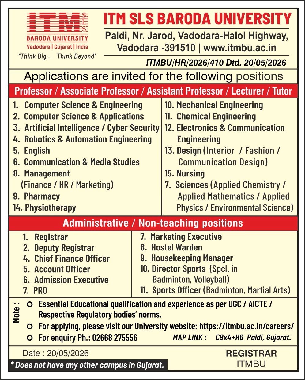 Job Notification
