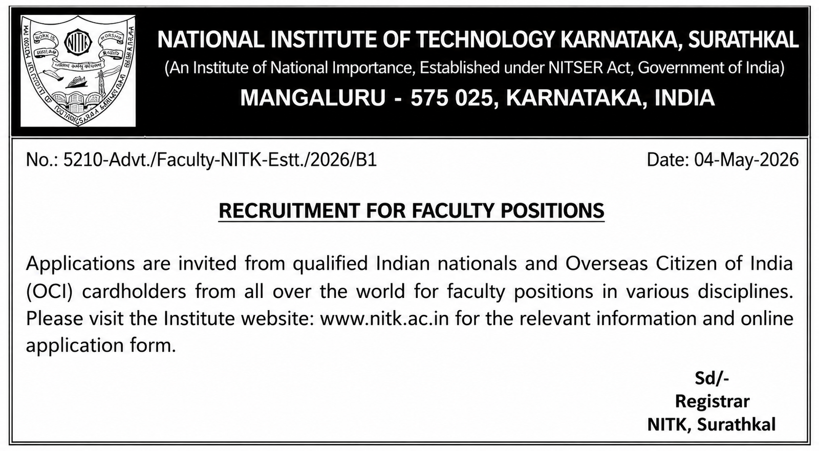 Job Notification