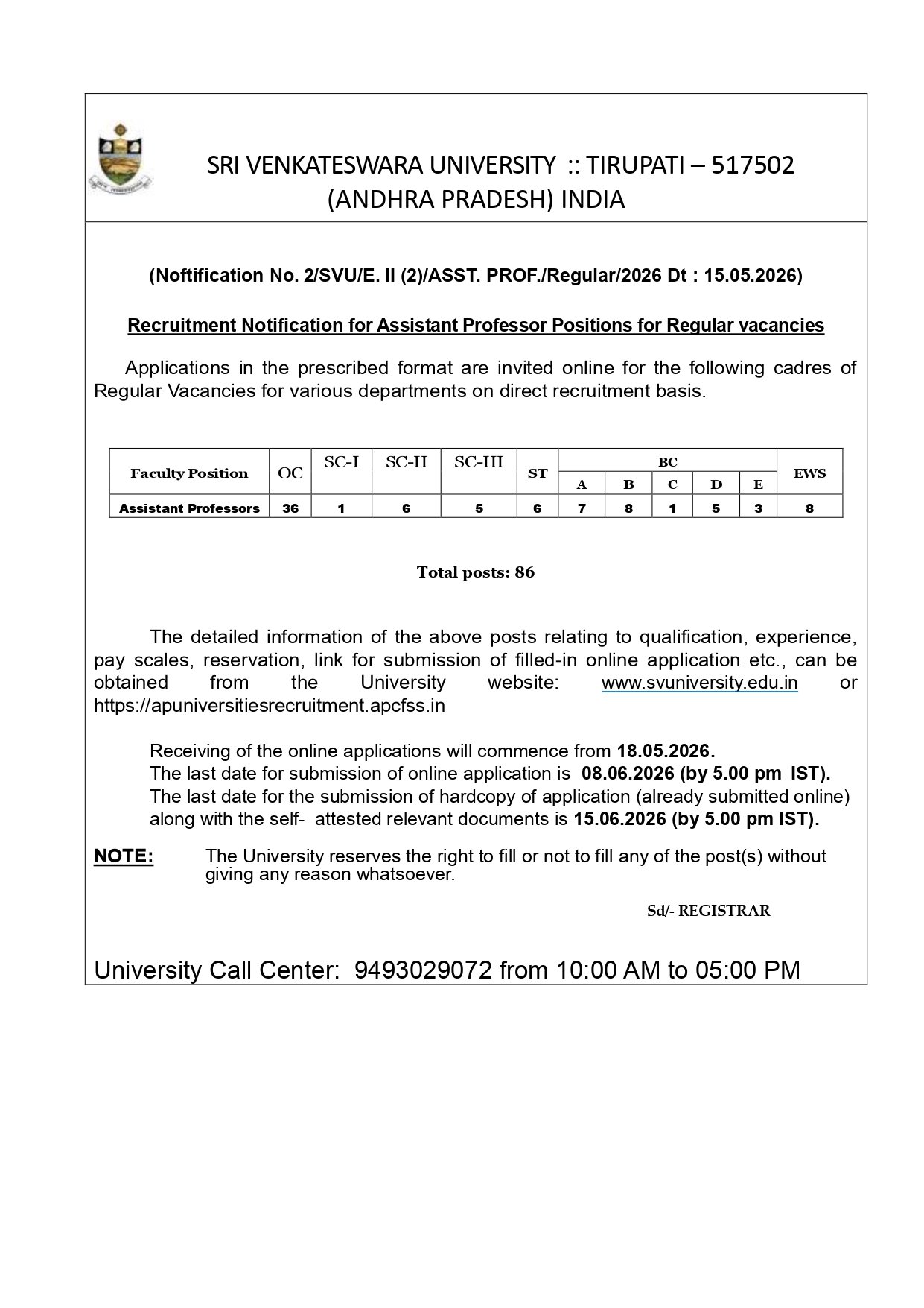 Job Notification