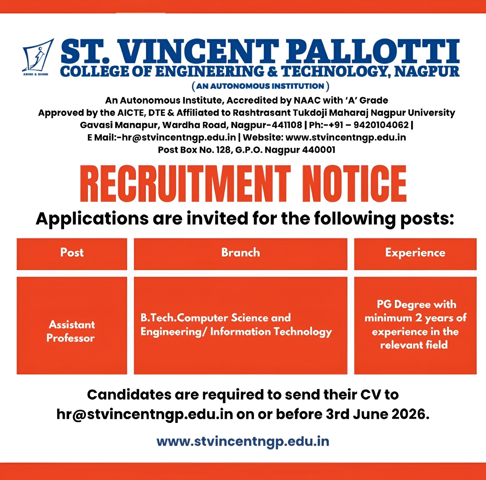 Job Notification