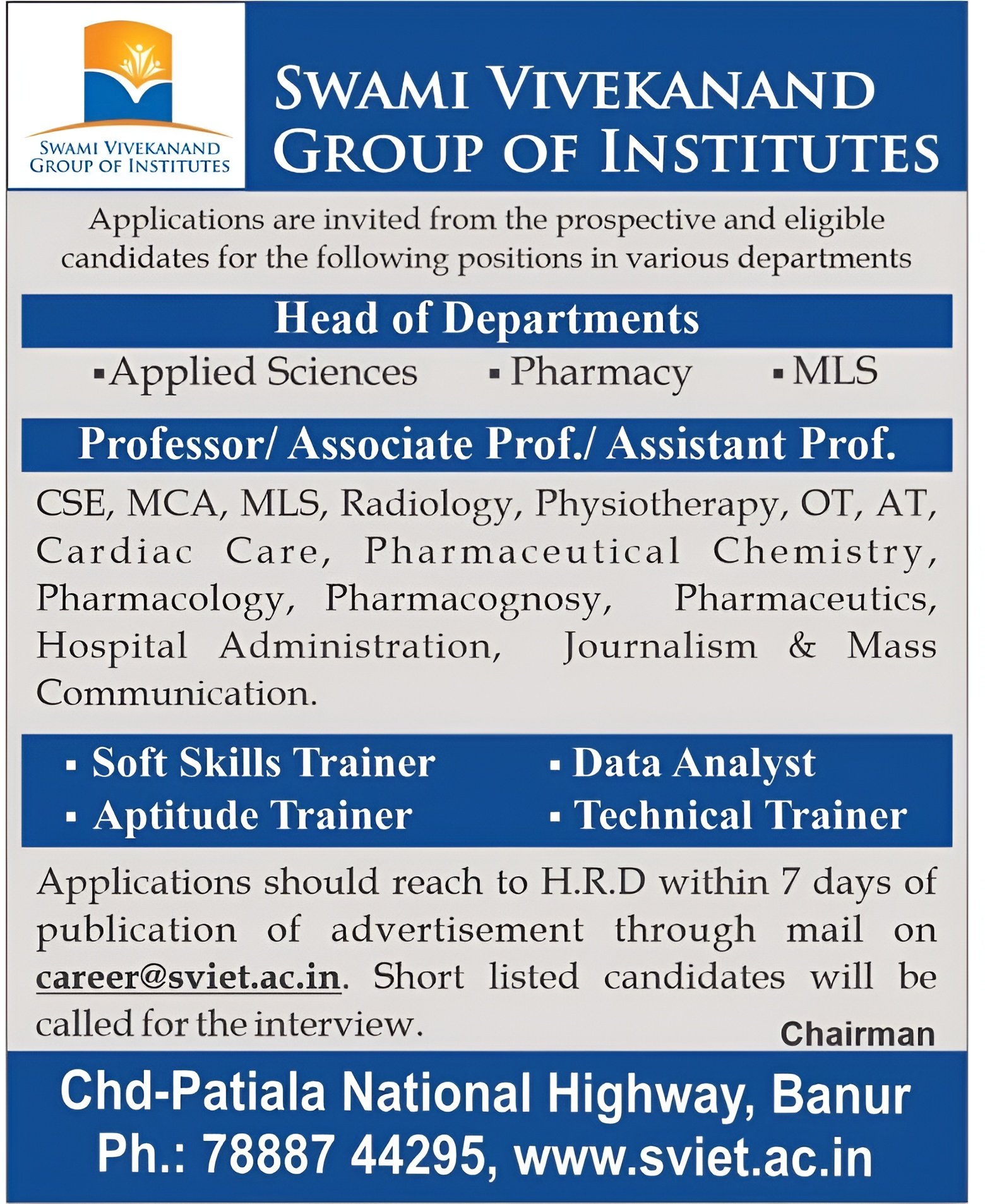 Job Notification