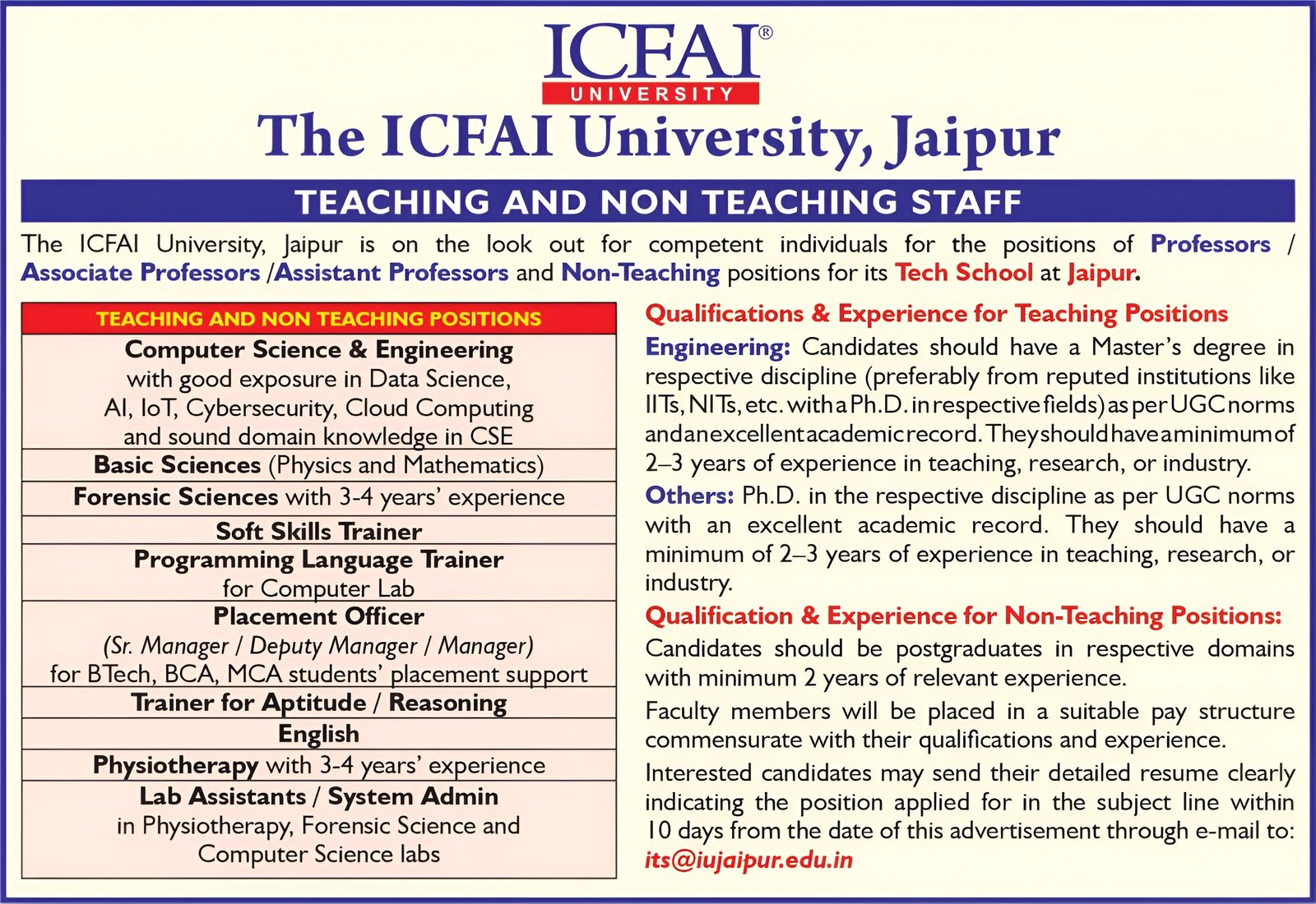 Job Notification