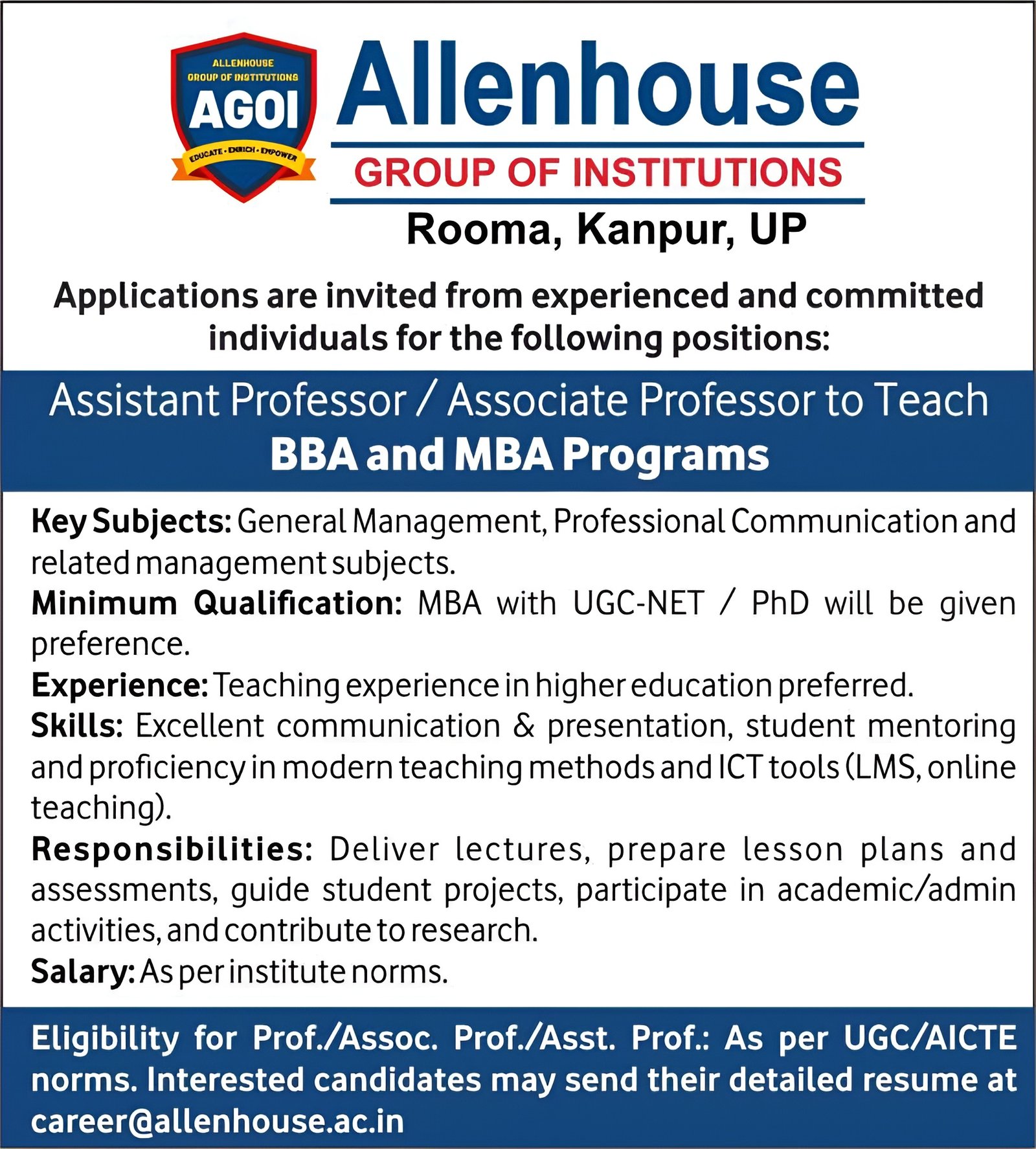 Job Notification