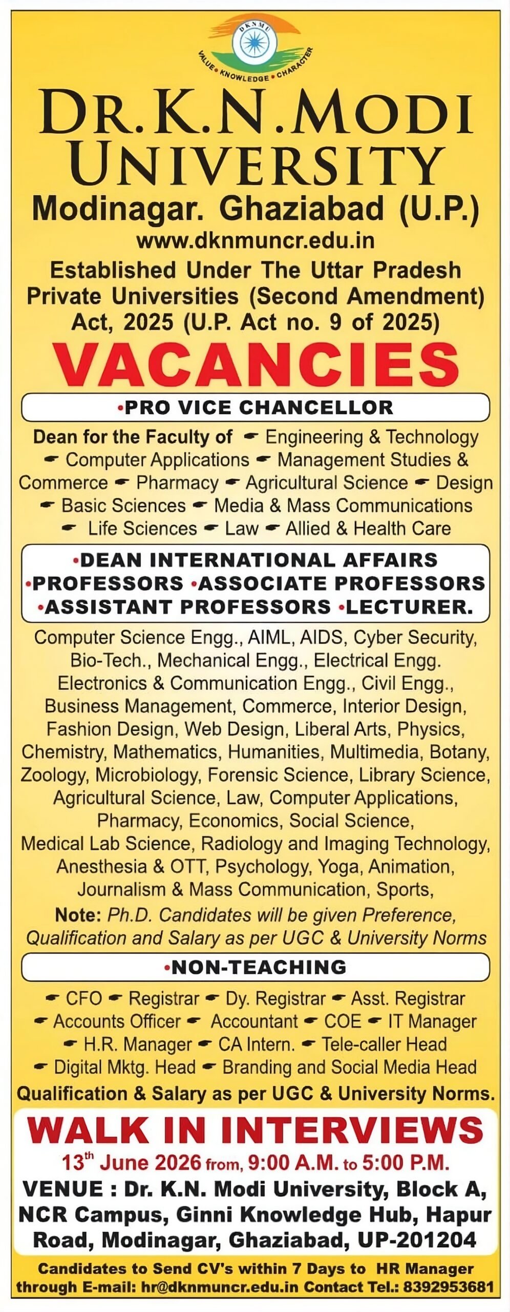 Job Notification