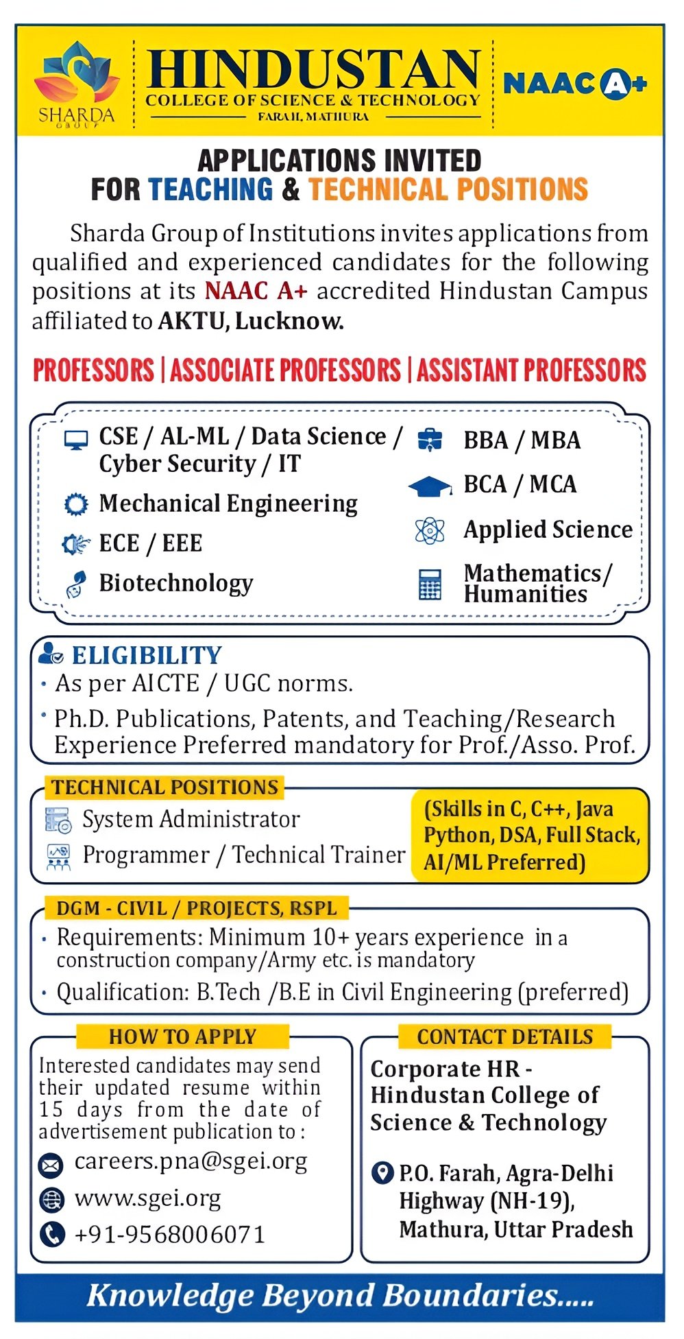 Job Notification
