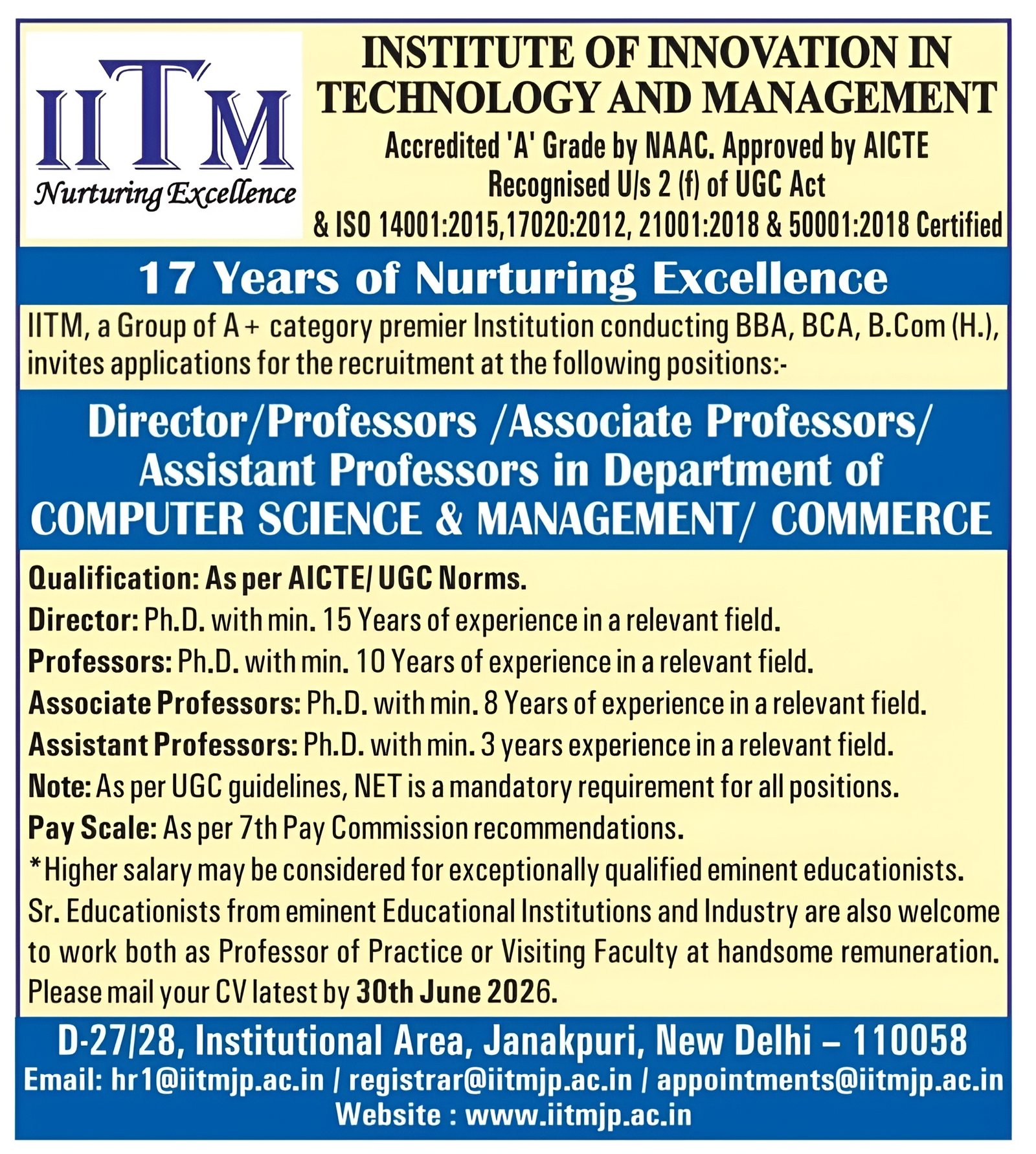 Job Notification