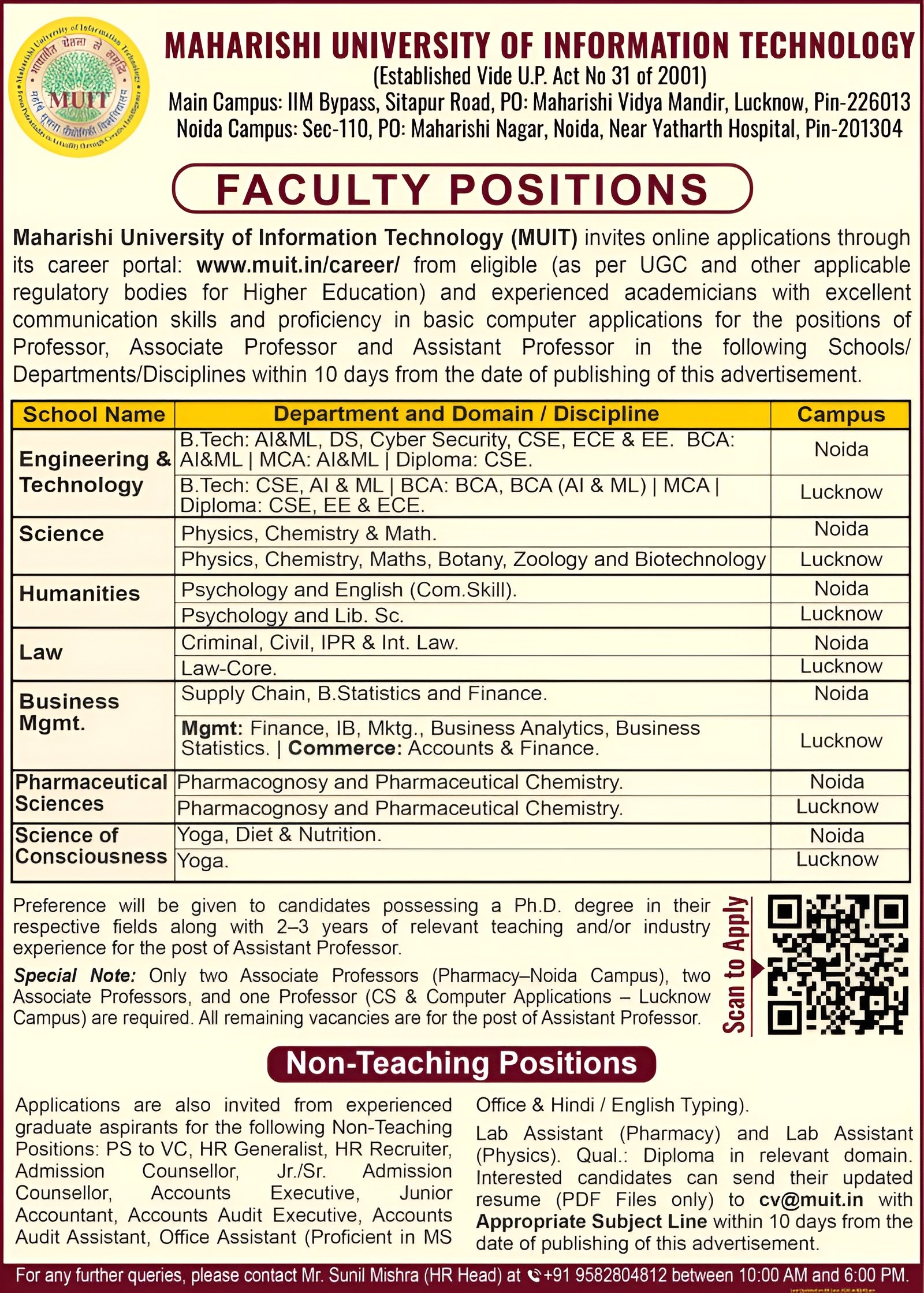 Job Notification