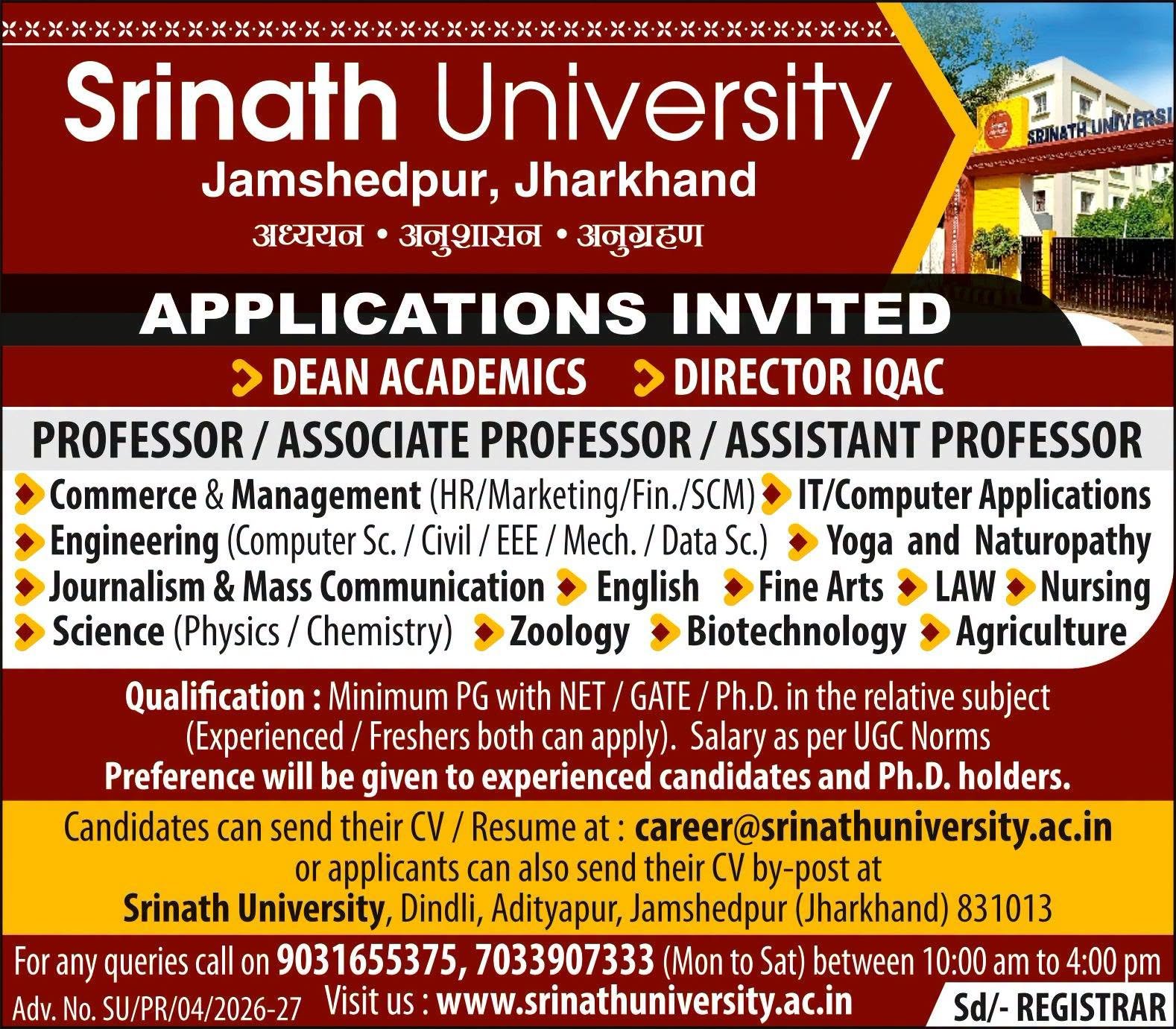 Job Notification
