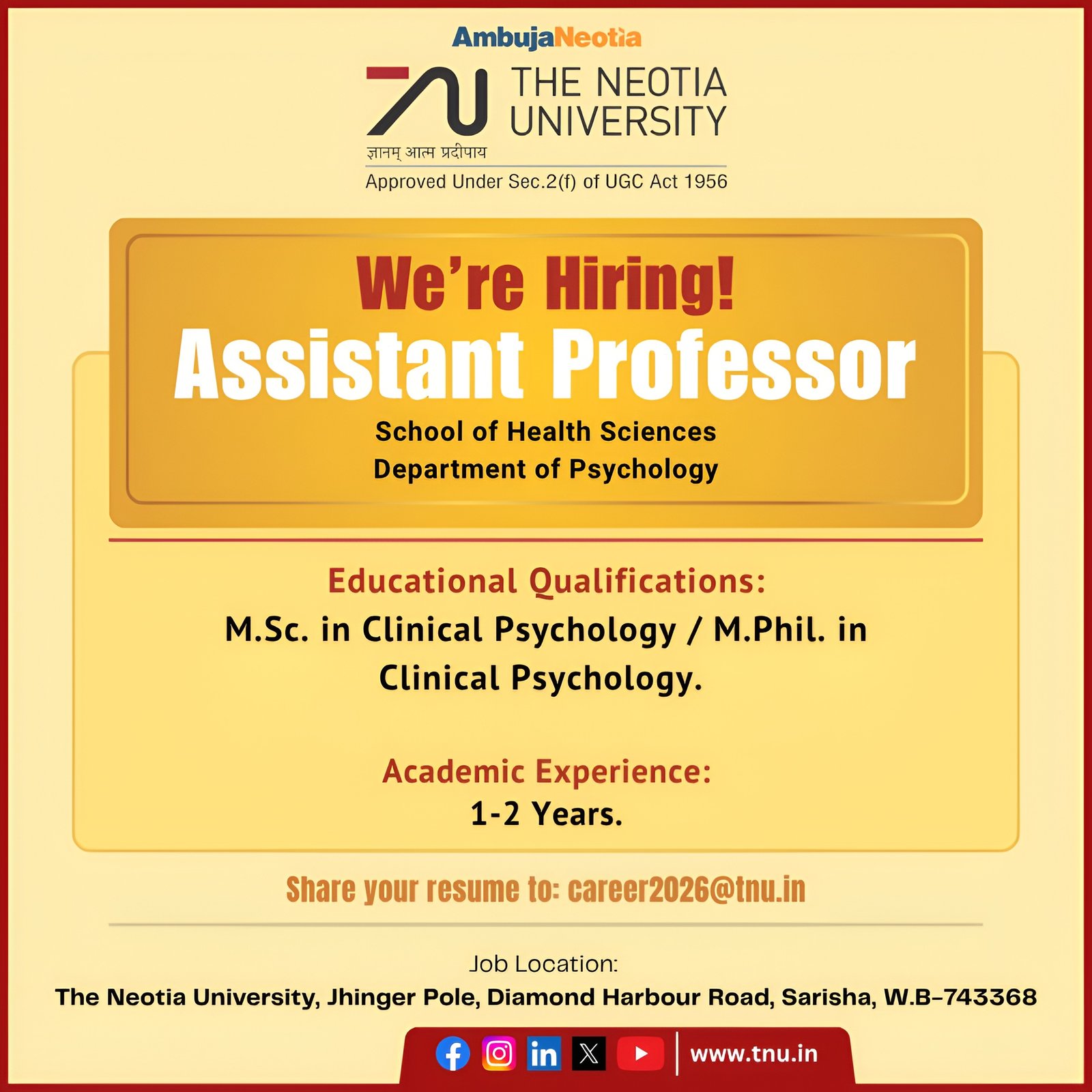Job Notification