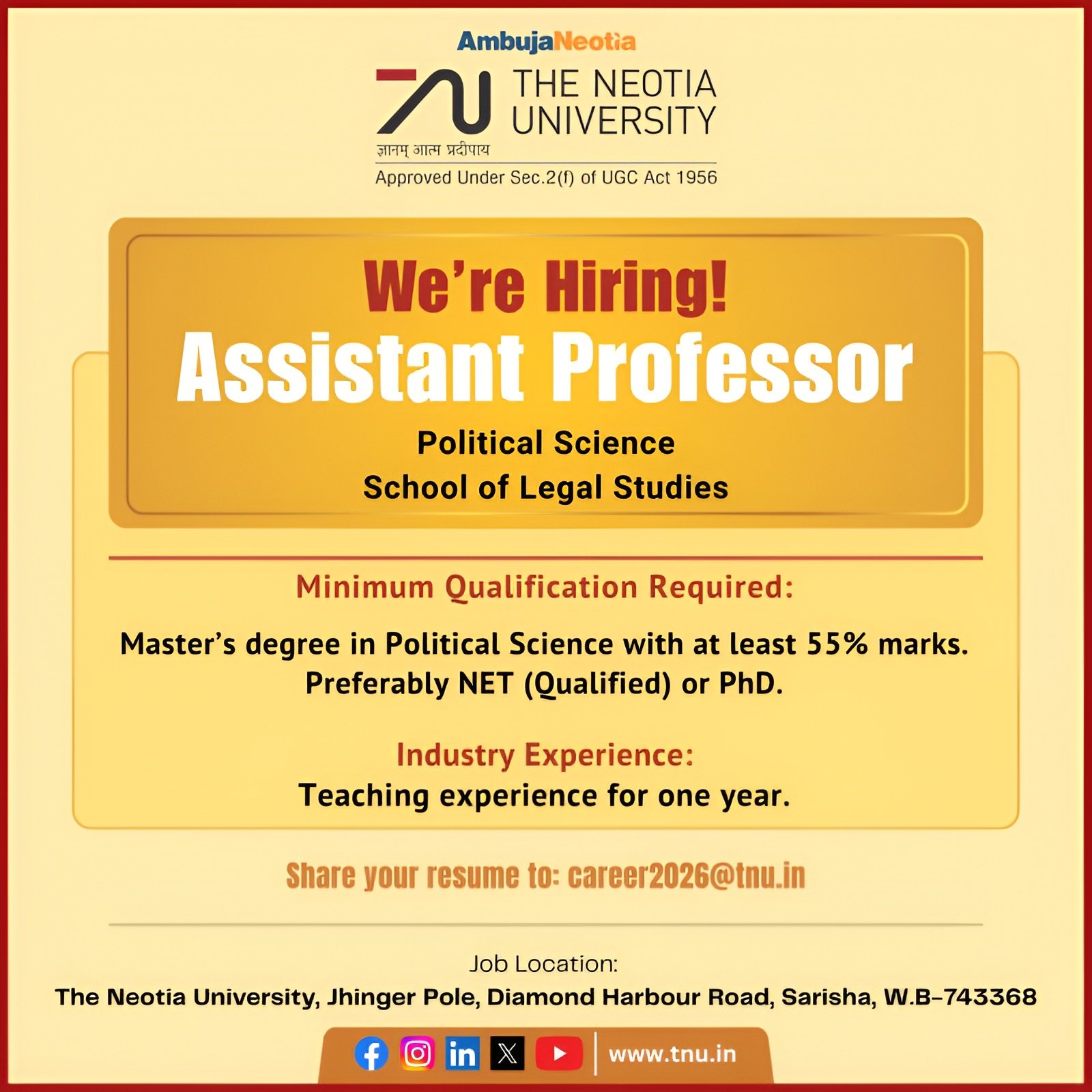 Job Notification