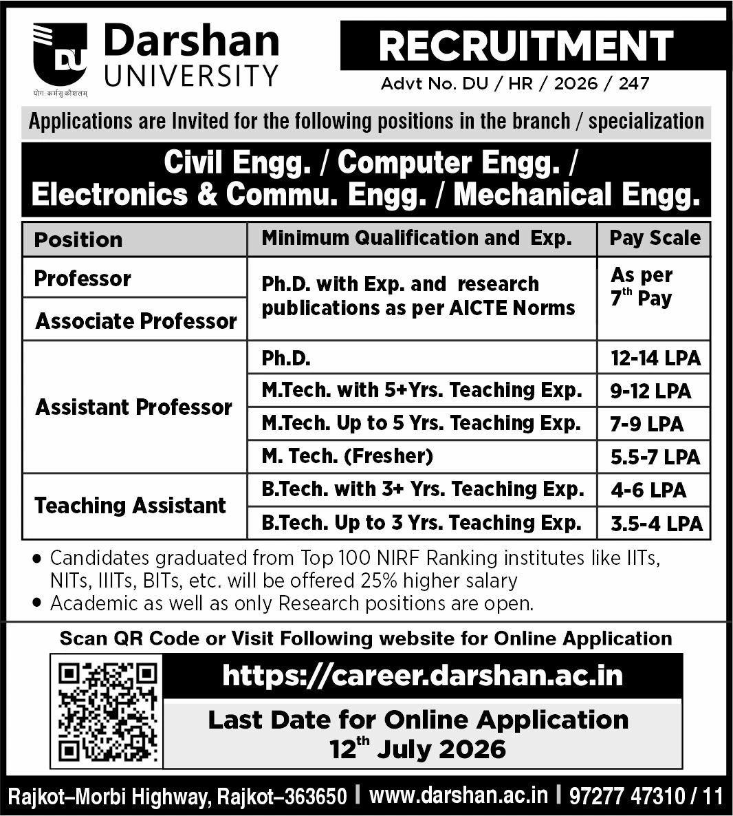 Job Notification