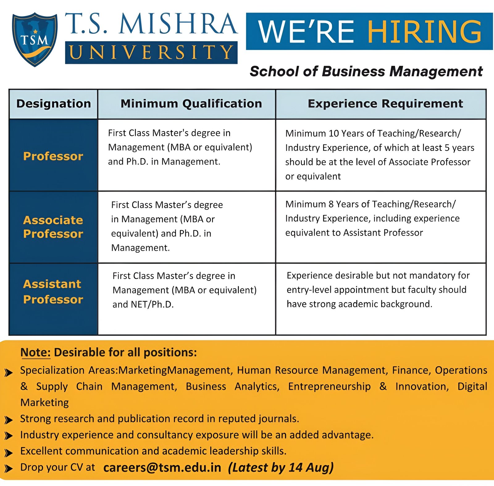 Job Notification