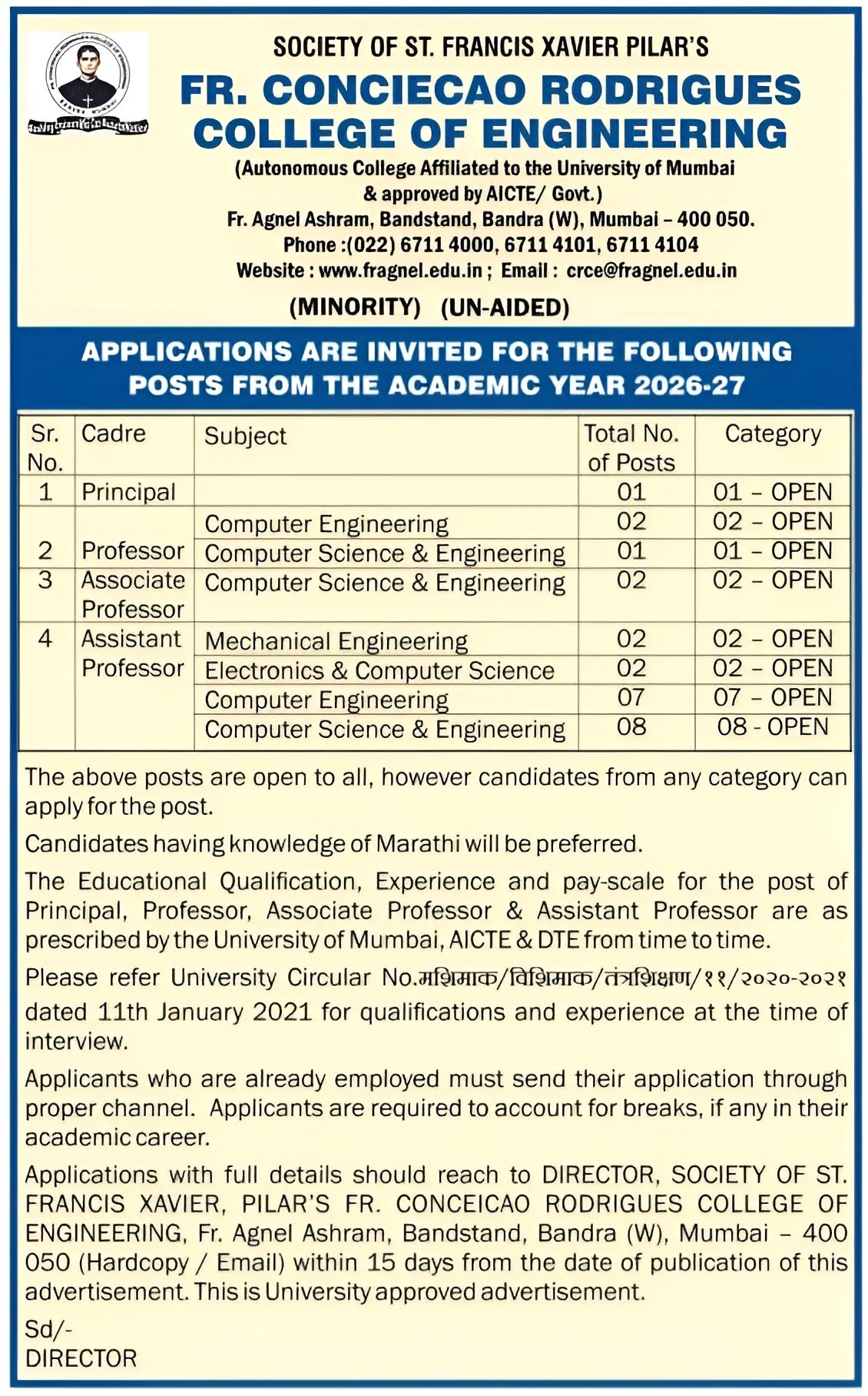 Job Notification